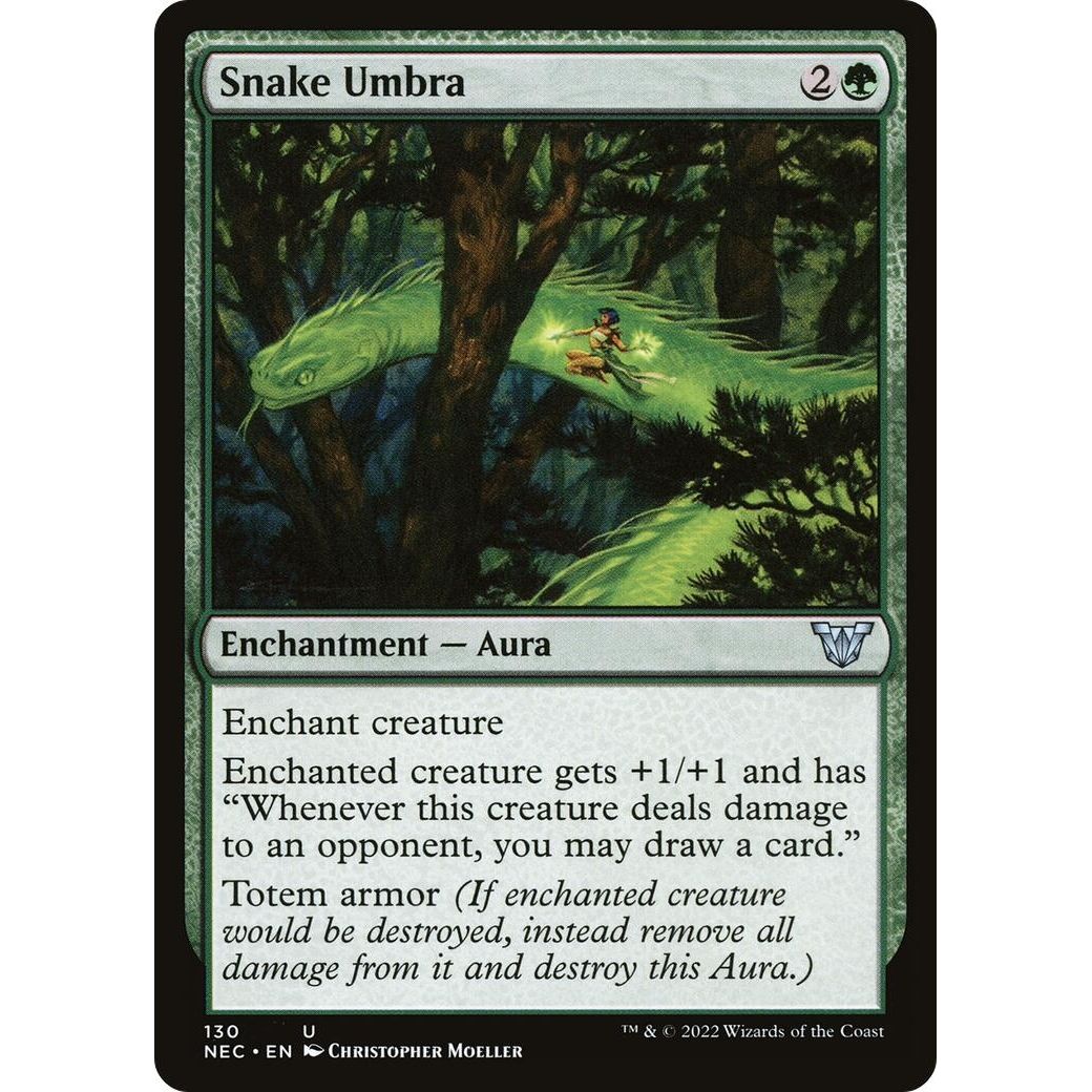 Image for Snake Umbra (130) (NEC) - Magic: The Gathering
