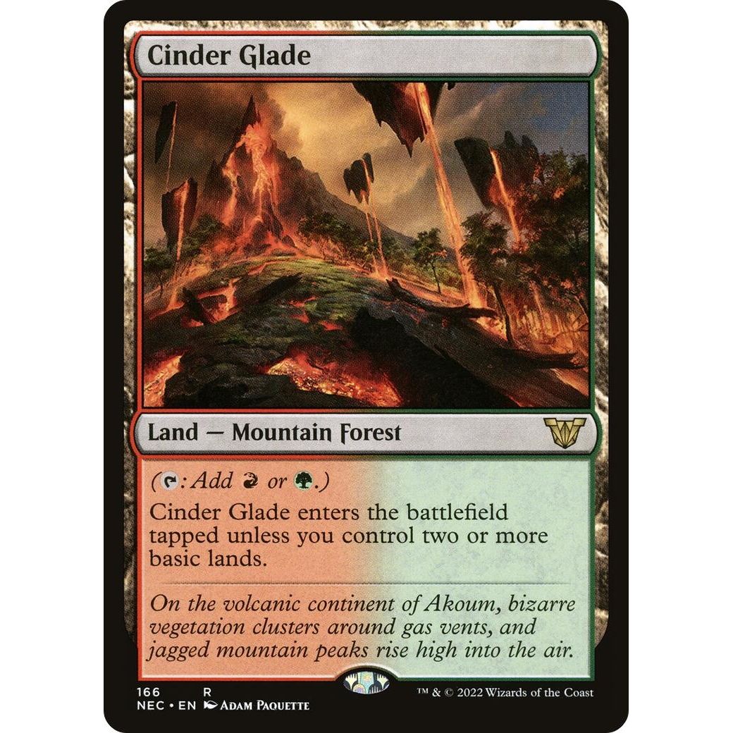 Image for Cinder Glade (166) (NEC) - Magic: The Gathering