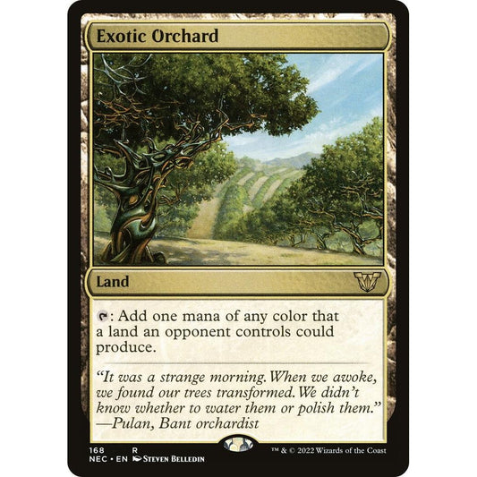 Image for Exotic Orchard (168) (NEC) - Magic: The Gathering