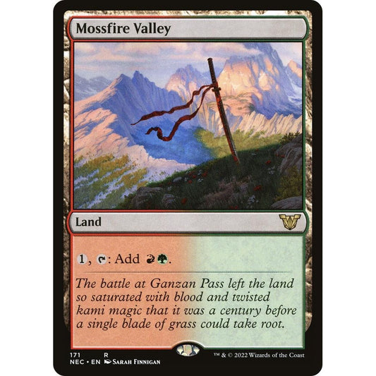 Image for Mossfire Valley (171) (NEC) - Magic: The Gathering