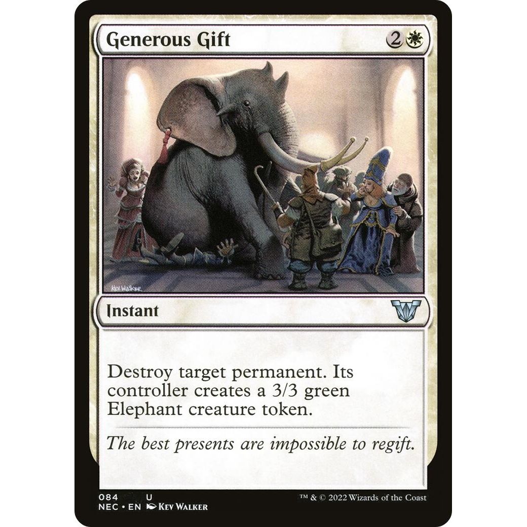 Image for Generous Gift (84) (NEC) - Magic: The Gathering