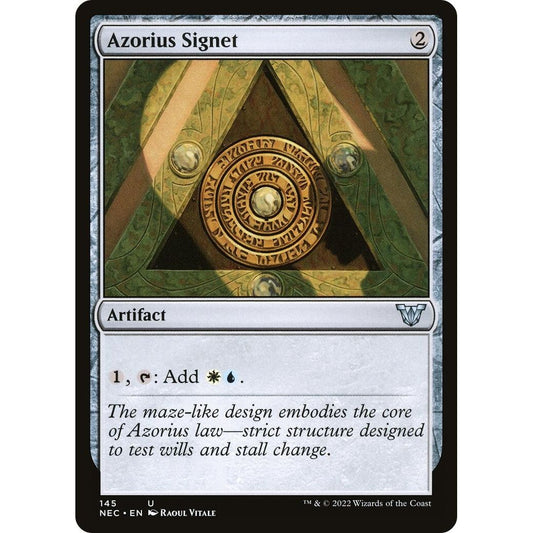 Image for Azorius Signet (145) (NEC) - Magic: The Gathering