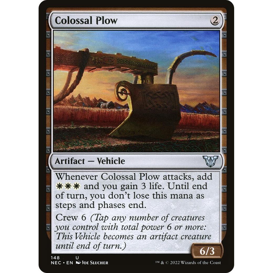 Image for Colossal Plow (148) (NEC) - Magic: The Gathering