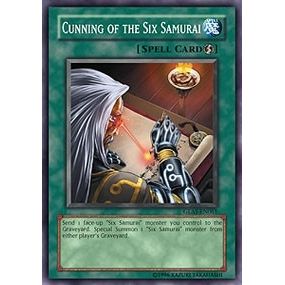 Image for Cunning of the Six Samurai (GLAS-EN061) (GLAS) - YuGiOh