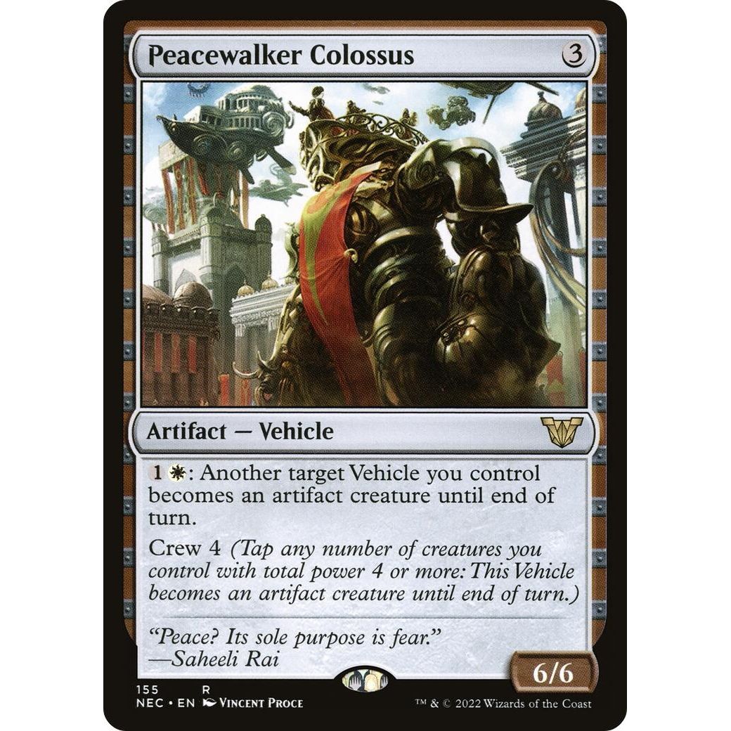 Image for Peacewalker Colossus (155) (NEC) - Magic: The Gathering