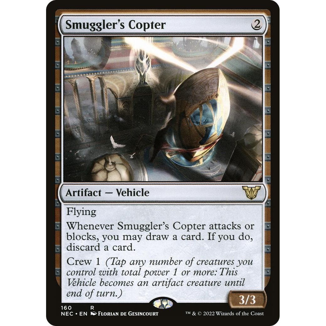 Image for Smuggler's Copter (160) (NEC) - Magic: The Gathering