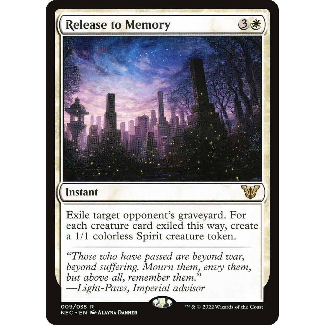 Image for Release to Memory (9) (NEC) - Magic: The Gathering