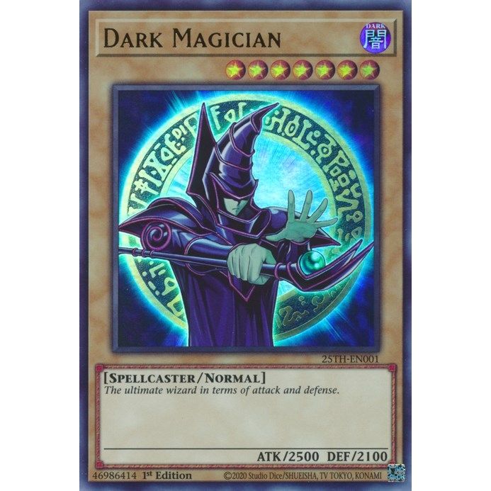 Image for Dark Magician (25TH-EN001) (BACH) - YuGiOh
