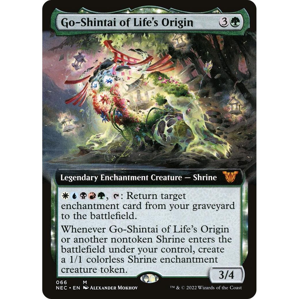 Image for Go-Shintai of Life's Origin (Extended Art) (66) (NEC) - Magic: The Gathering