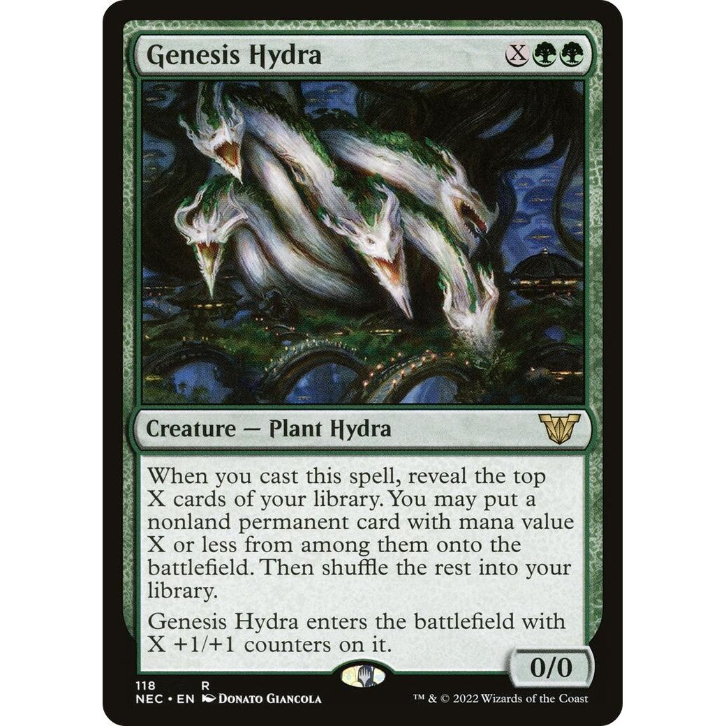 Image for Genesis Hydra (118) (NEC) - Magic: The Gathering