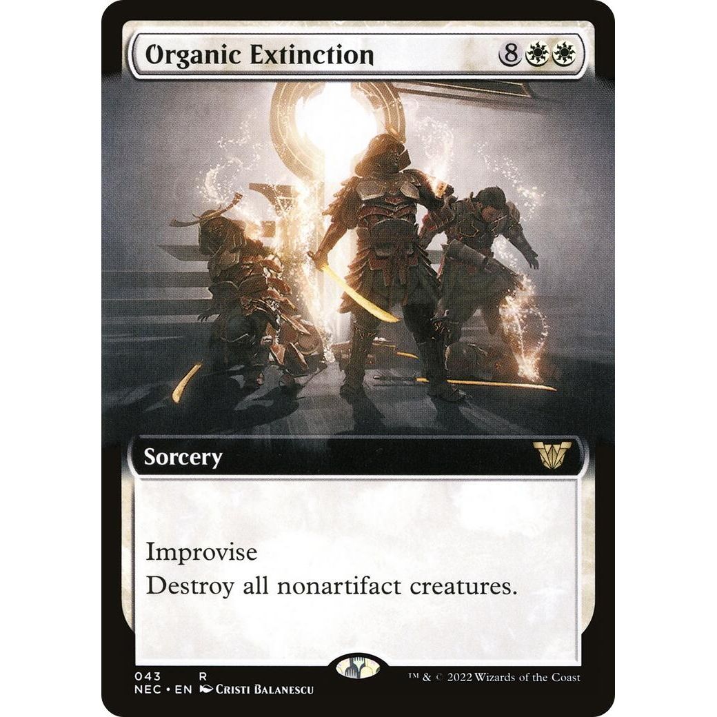Image for Organic Extinction (Extended Art) (43) (NEC) - Magic: The Gathering