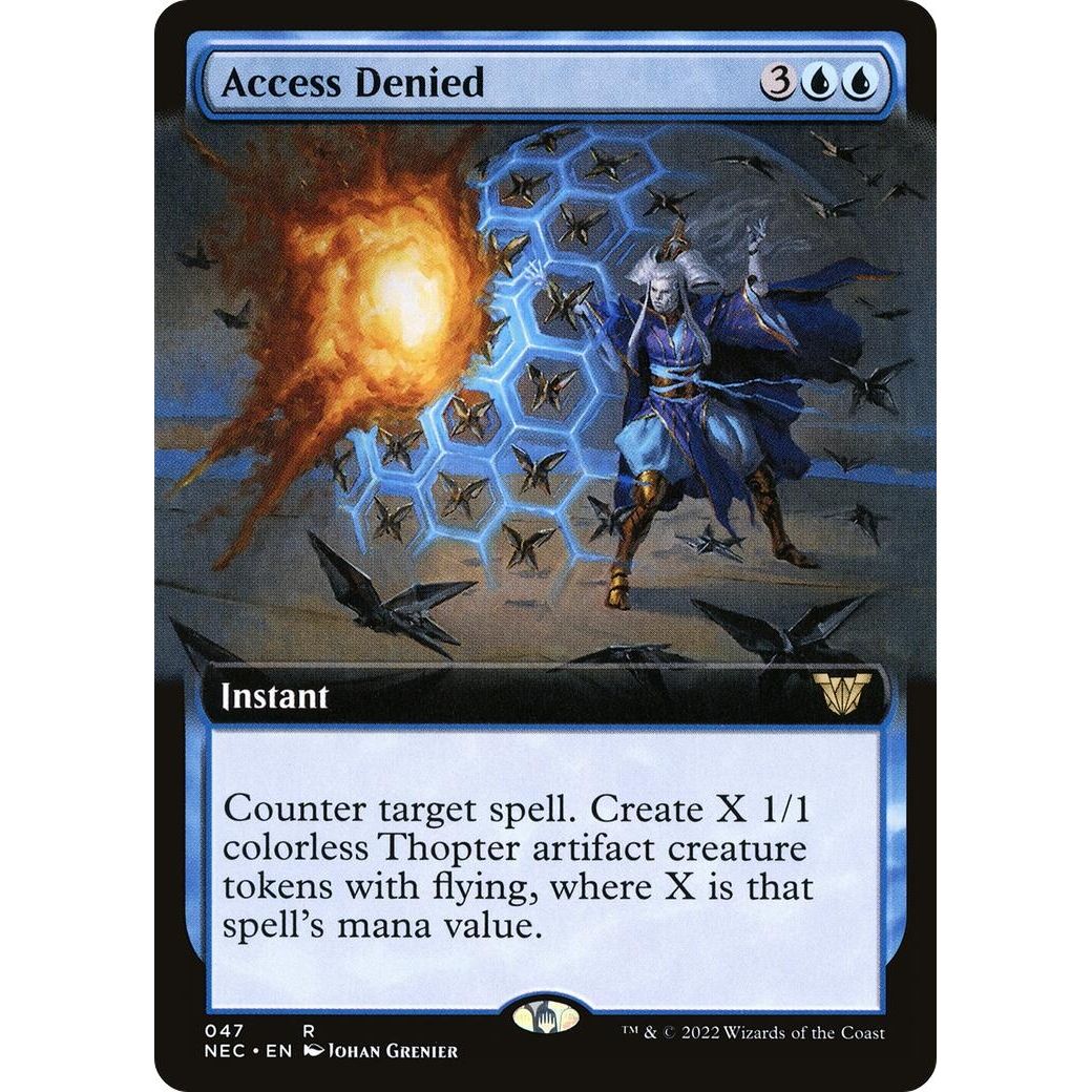 Image for Access Denied (Extended Art) (47) (NEC) - Magic: The Gathering
