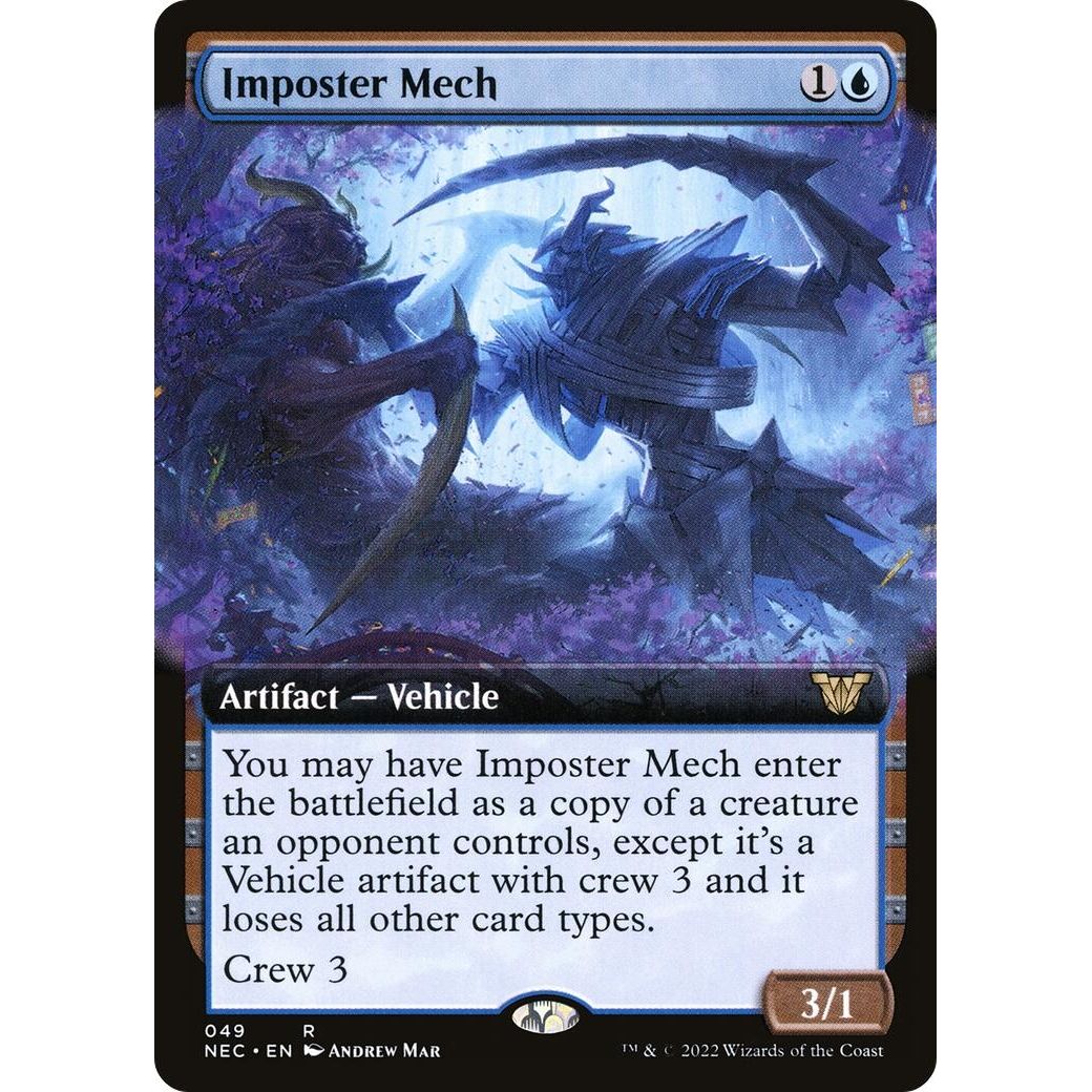 Image for Imposter Mech (Extended Art) (49) (NEC) - Magic: The Gathering