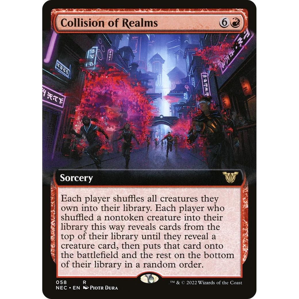 Image for Collision of Realms (Extended Art) (58) (NEC) - Magic: The Gathering