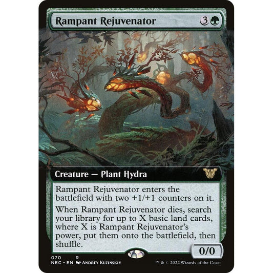 Image for Rampant Rejuvenator (Extended Art) (70) (NEC) - Magic: The Gathering