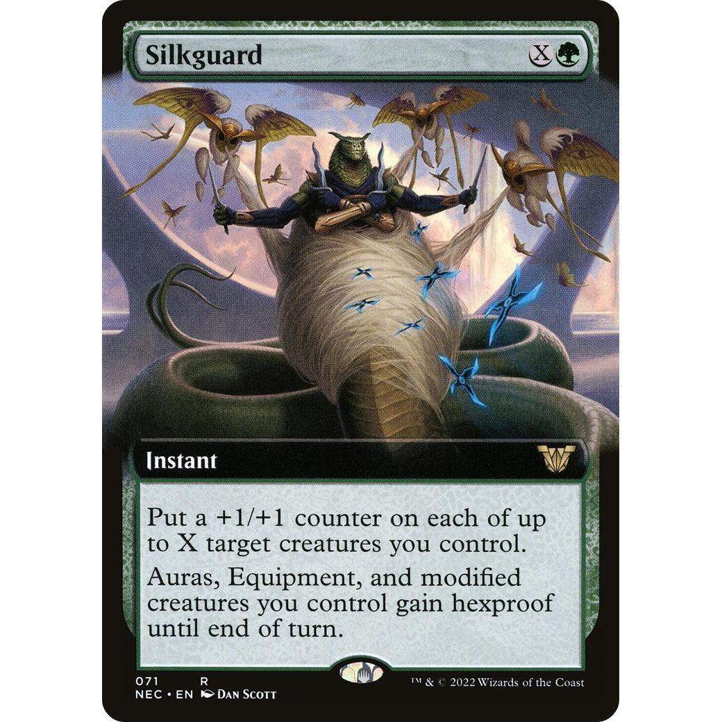 Image for Silkguard (Extended Art) (71) (NEC) - Magic: The Gathering