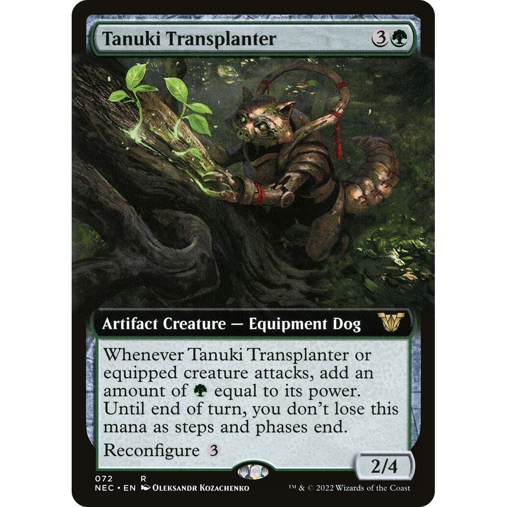 Image for Tanuki Transplanter (Extended Art) (72) (NEC) - Magic: The Gathering