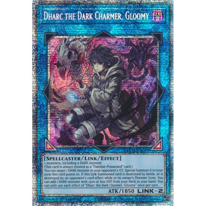 Image for Dharc the Dark Charmer, Gloomy (Starlight Rare) (BACH-EN049) (BACH) - YuGiOh