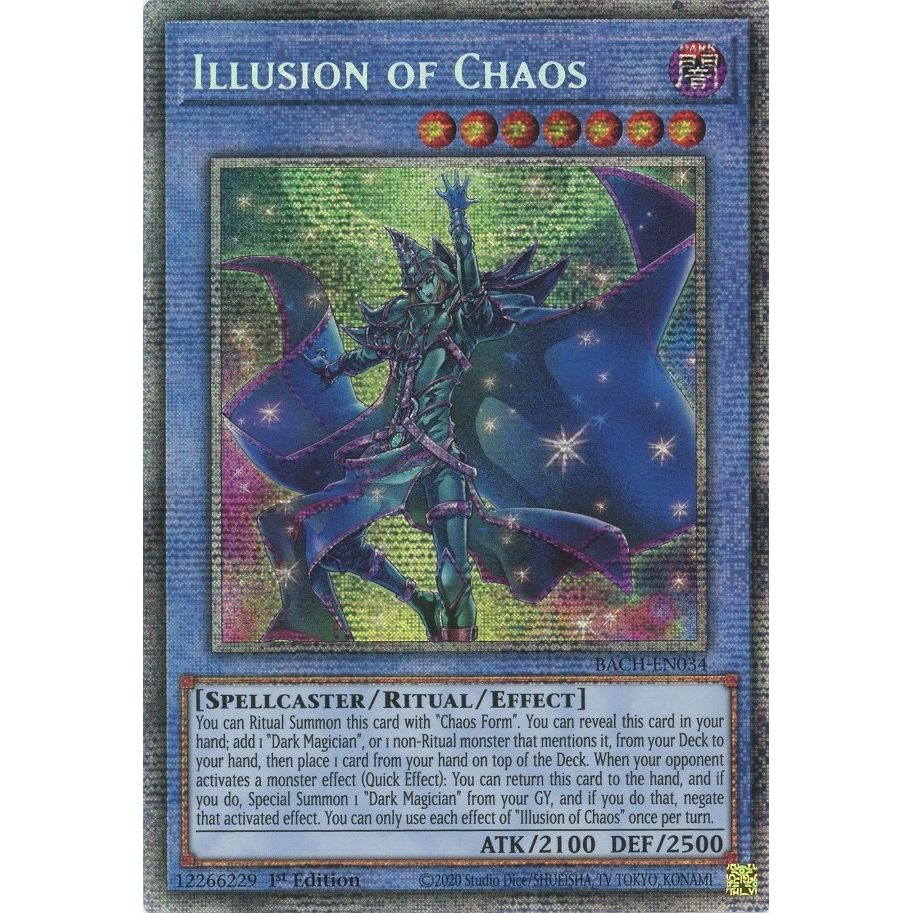 Image for Illusion of Chaos (Starlight Rare) (BACH-EN034) (BACH) - YuGiOh