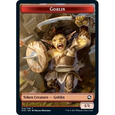 Image for Goblin (012) // Blood (017) Double-Sided Token (Challenger 2022) (12 // 17) (UMP) - Magic: The Gathering