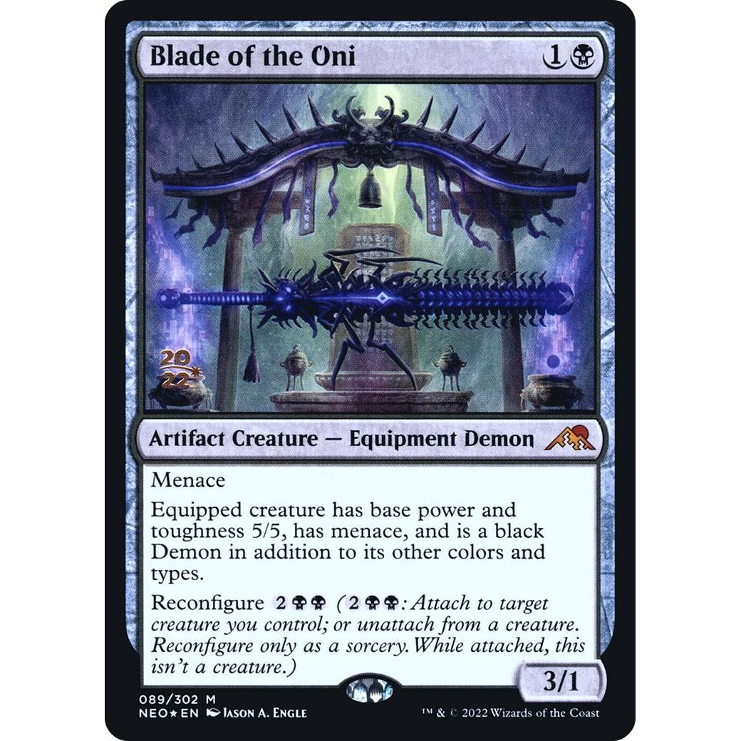 Image for Blade of the Oni (89) (PRE) - Magic: The Gathering