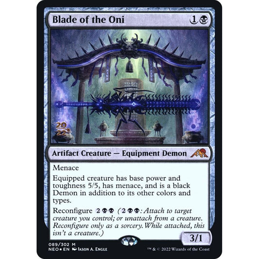 Image for Blade of the Oni (89) (PRE) - Magic: The Gathering