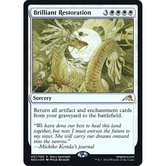 Image for Brilliant Restoration (7) (PRE) - Magic: The Gathering