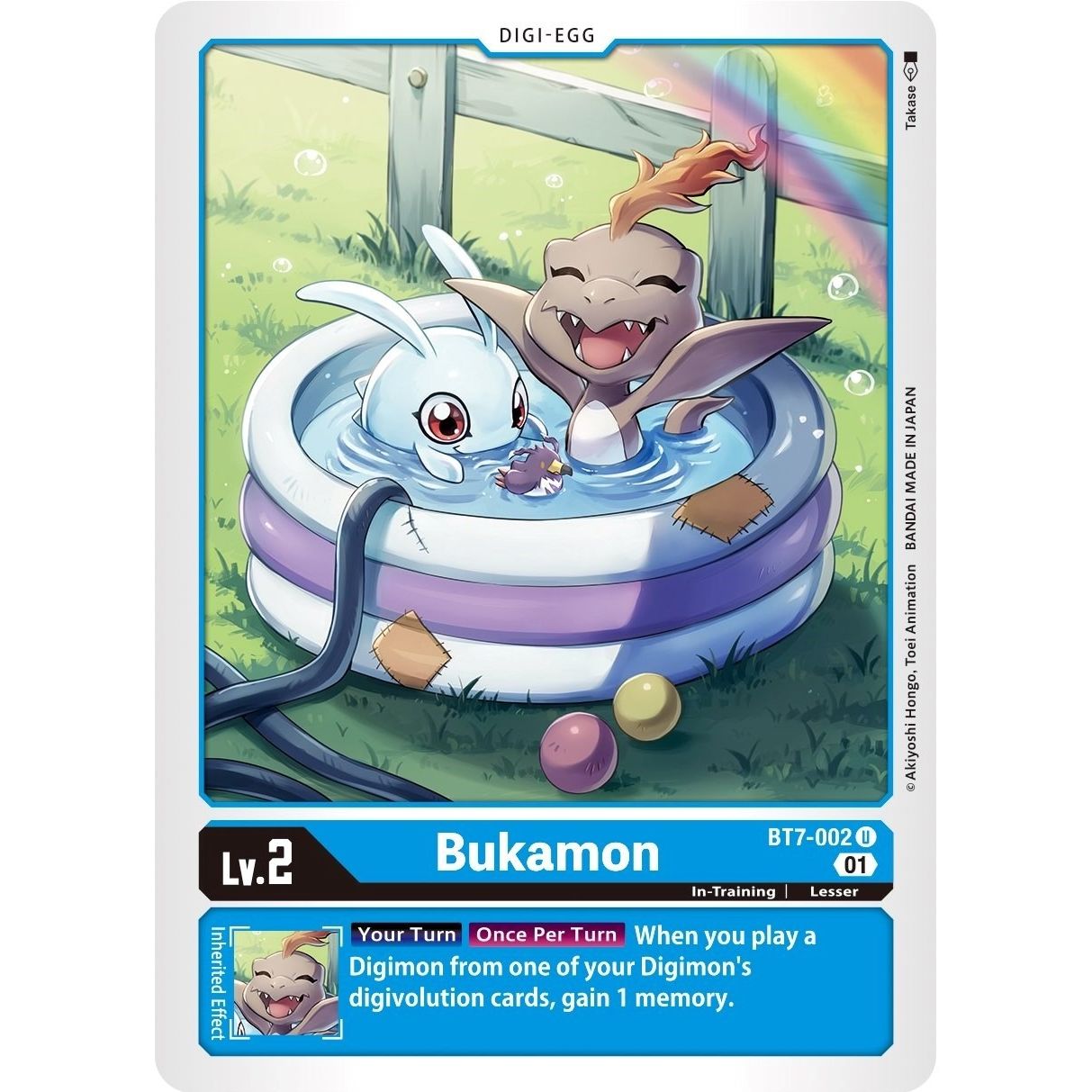 Image for Bukamon (BT7-002 U) (BT07) - Digimon Card Game