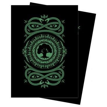 Image for Mana 7: Forest Standard Deck Protector sleeves for Magic (100-Pack) - Card Sleeves
