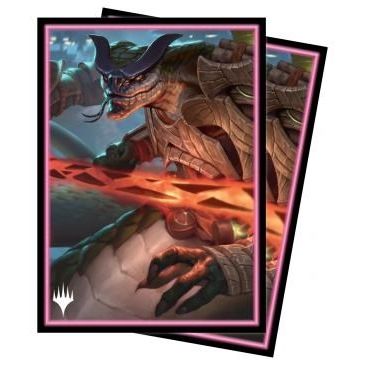 Image for Commander Kamigawa: Neon Dynasty Chishiro, the Shattered Blade (B) Standard Deck Protector sleeves for Magic (100-Pack) - Card Sleeves