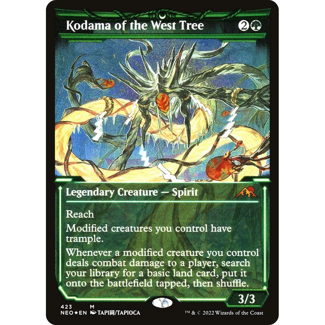Image for Kodama of the West Tree (Showcase) (Foil Etched) (423) (NEO) - Magic: The Gathering