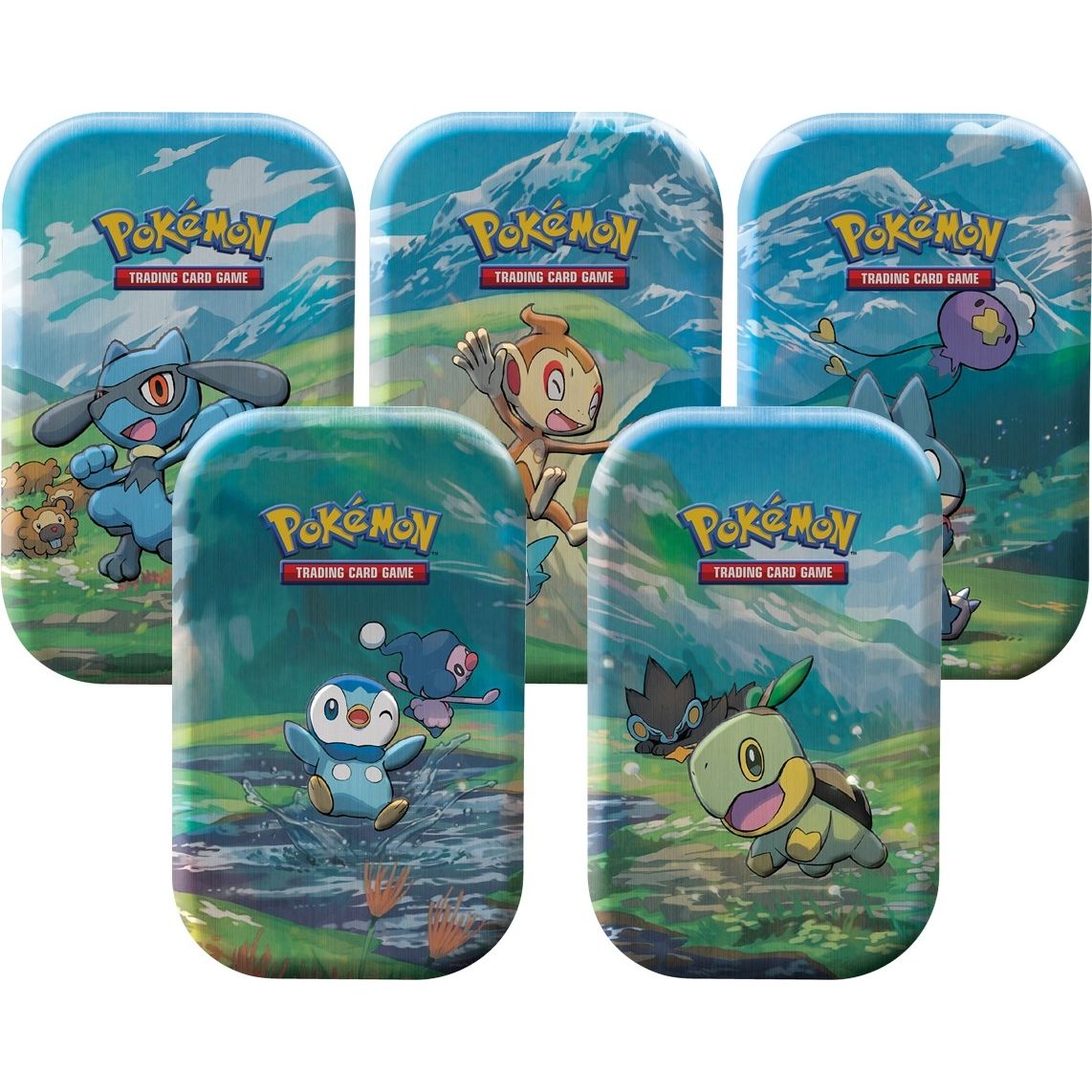 Image for Sinnoh Star Mini Tin [Set of 5] - Pokemon