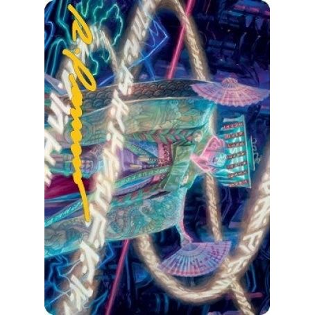 Image for Satsuki, the Living Lore Art Card (Gold-Stamped Signature) (5) (ASNEO) - Magic: The Gathering