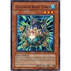 Image for Gladiator Beast Torax (GLAS-EN081) (GLAS) - YuGiOh