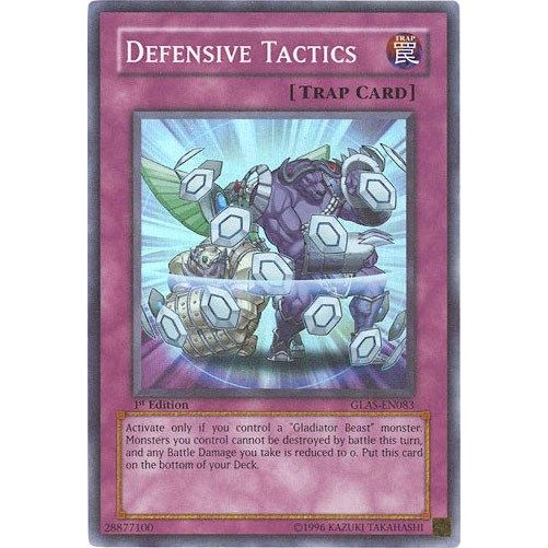 Image for Defensive Tactics (GLAS-EN083) (GLAS) - YuGiOh
