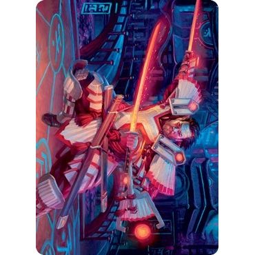 Image for Isshin, Two Heavens as One Art Card (14/81) (14) (ASNEO) - Magic: The Gathering