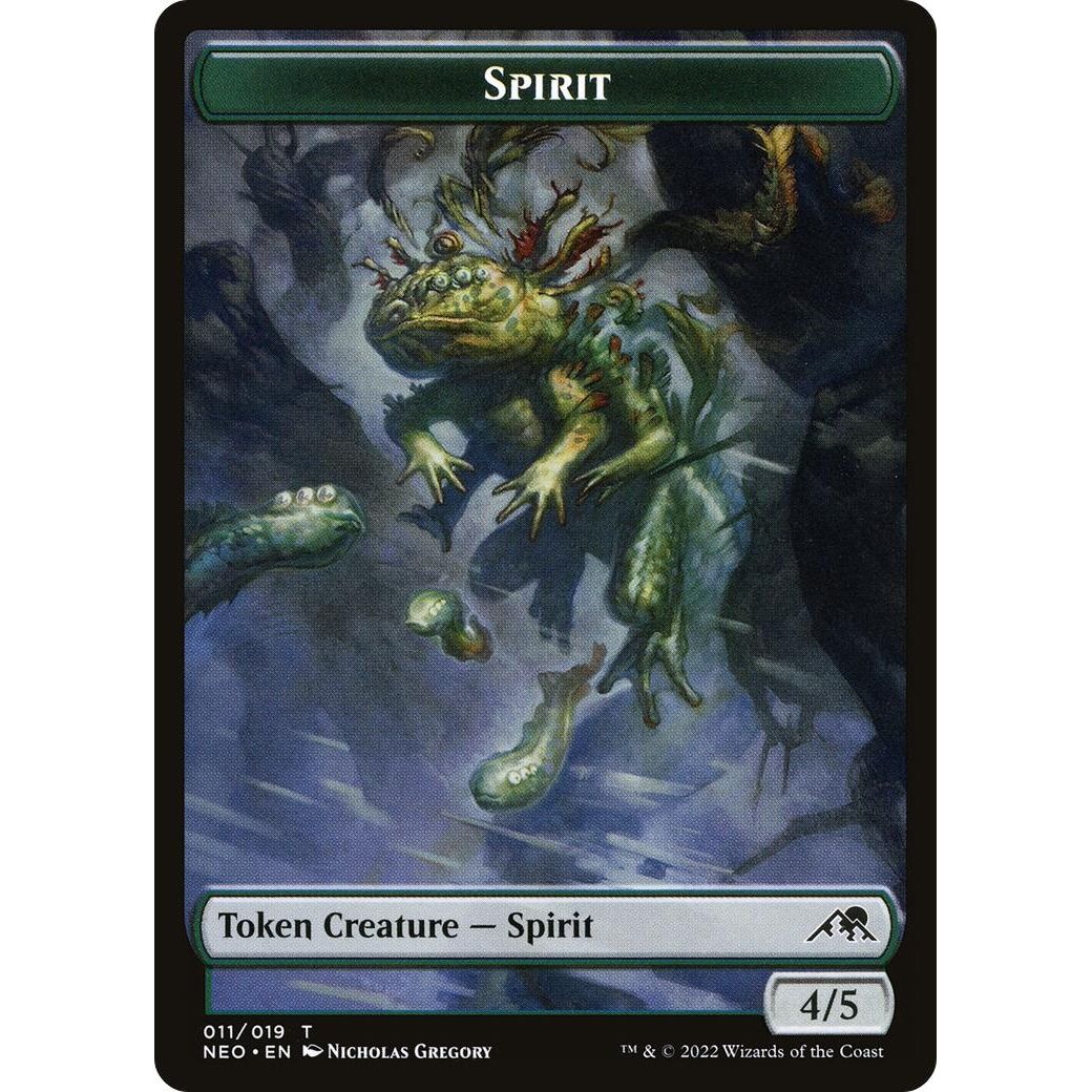 Image for Spirit Token (011) (11) (NEO) - Magic: The Gathering