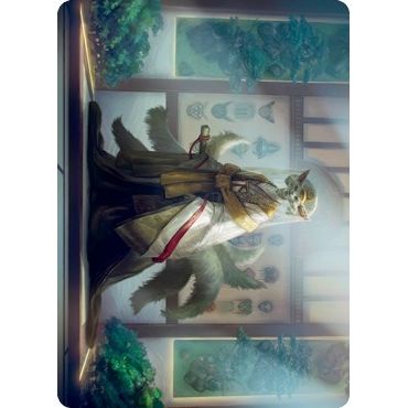 Image for Light-Paws, Emperor's Voice Art Card (23) (ASNEO) - Magic: The Gathering