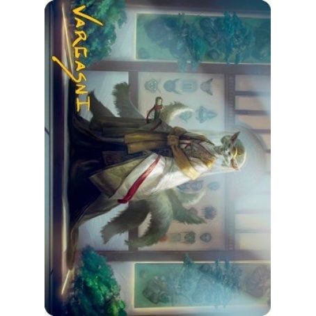 Image for Light-Paws, Emperor's Voice Art Card (Gold-Stamped Signature) (23) (ASNEO) - Magic: The Gathering