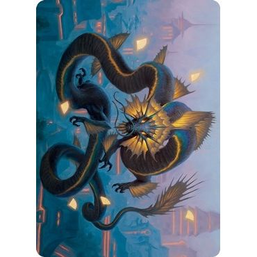 Image for Ao, the Dawn Sky Art Card (25/81) (25) (ASNEO) - Magic: The Gathering