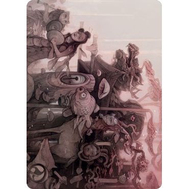 Image for March of Burgeoning Life Art Card (29) (ASNEO) - Magic: The Gathering