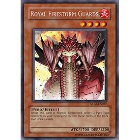 Image for Royal Firestorm Guards (GLAS-EN087) (GLAS) - YuGiOh