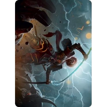Image for Raiyuu, Storm's Edge Art Card (31) (ASNEO) - Magic: The Gathering