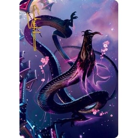Image for Junji, the Midnight Sky Art Card (38/81) (Gold-Stamped Signature) (38) (ASNEO) - Magic: The Gathering