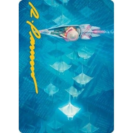 Image for Discover the Impossible Art Card (Gold-Stamped Signature) (43) (ASNEO) - Magic: The Gathering