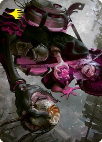 Image for Undercity Scrounger Art Card (Gold-Stamped Signature) (42) - Magic: The Gathering