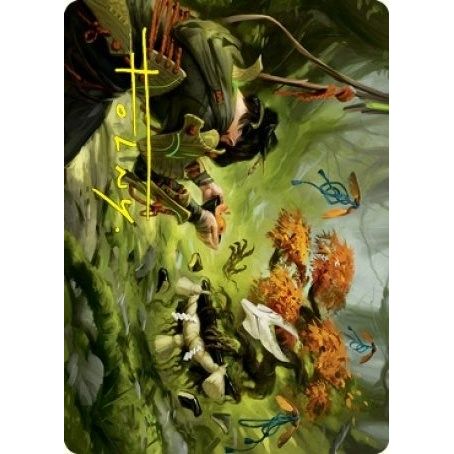 Image for Commune with Spirits Art Card (Gold-Stamped Signature) (40) (ASNEO) - Magic: The Gathering