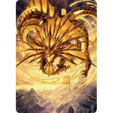 Image for Ao, the Dawn Sky Art Card (46/81) (46) (ASNEO) - Magic: The Gathering