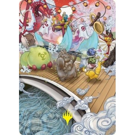 Image for March of Otherworldly Light Art Card (Gold-Stamped Signature) (48) (ASNEO) - Magic: The Gathering