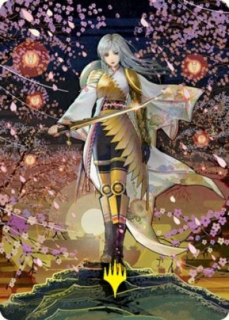 Image for The Wandering Emperor Art Card (50/81) (Gold-Stamped Signature) (50) - Magic: The Gathering